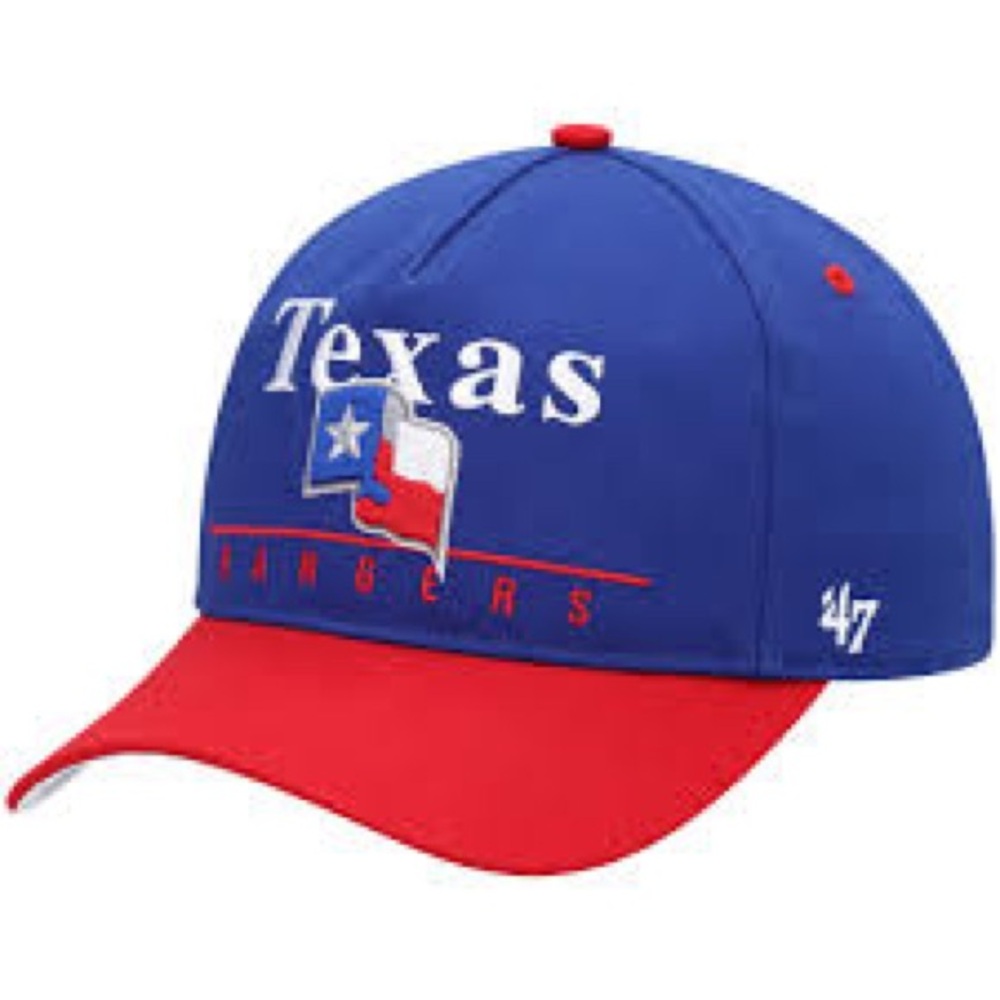 Texas Rangers '47 Brand Hitch Adjustable Snapback Hat